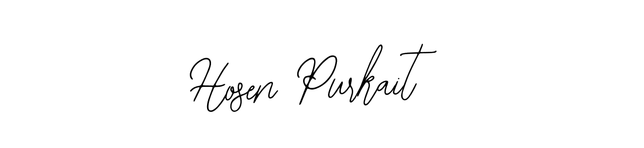 Hosen Purkait stylish signature style. Best Handwritten Sign (Bearetta-2O07w) for my name. Handwritten Signature Collection Ideas for my name Hosen Purkait. Hosen Purkait signature style 12 images and pictures png