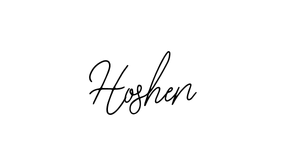 The best way (Bearetta-2O07w) to make a short signature is to pick only two or three words in your name. The name Hoshen include a total of six letters. For converting this name. Hoshen signature style 12 images and pictures png
