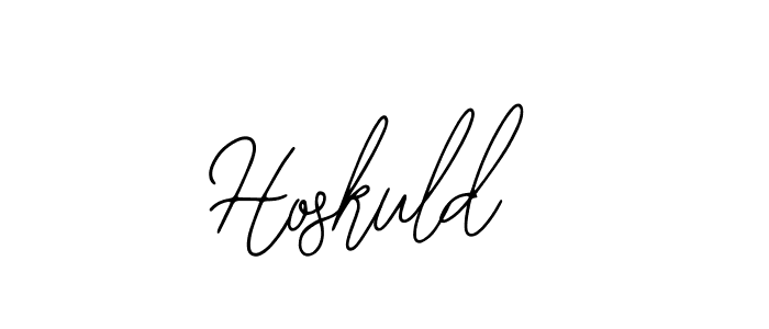 Hoskuld stylish signature style. Best Handwritten Sign (Bearetta-2O07w) for my name. Handwritten Signature Collection Ideas for my name Hoskuld. Hoskuld signature style 12 images and pictures png