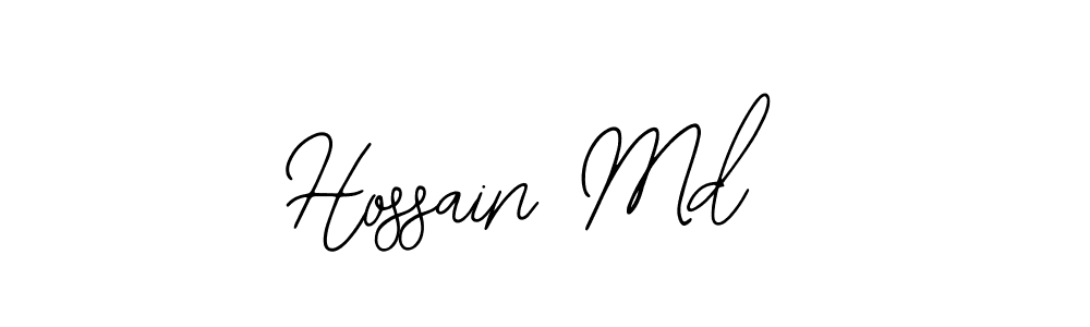 How to make Hossain Md signature? Bearetta-2O07w is a professional autograph style. Create handwritten signature for Hossain Md name. Hossain Md signature style 12 images and pictures png