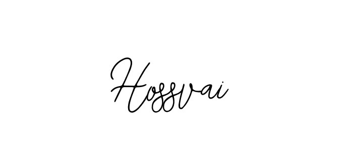 Design your own signature with our free online signature maker. With this signature software, you can create a handwritten (Bearetta-2O07w) signature for name Hossvai. Hossvai signature style 12 images and pictures png