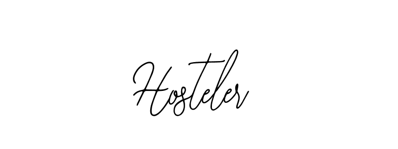 Hosteler stylish signature style. Best Handwritten Sign (Bearetta-2O07w) for my name. Handwritten Signature Collection Ideas for my name Hosteler. Hosteler signature style 12 images and pictures png