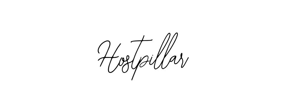 Hostpillar stylish signature style. Best Handwritten Sign (Bearetta-2O07w) for my name. Handwritten Signature Collection Ideas for my name Hostpillar. Hostpillar signature style 12 images and pictures png