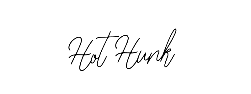 How to make Hot Hunk name signature. Use Bearetta-2O07w style for creating short signs online. This is the latest handwritten sign. Hot Hunk signature style 12 images and pictures png