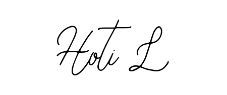 Build your personal autograph collection for name Hoti L with Bearetta-2O07w design. Browse, select, and save your favorites. Hoti L signature style 12 images and pictures png