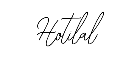 The Bearetta-2O07w font transforms the name Hotilal into an executive sign with sharp precision and distinguished character. Hotilal signature style 12 images and pictures png