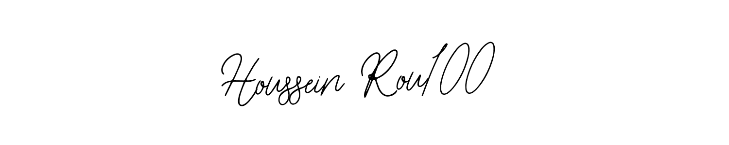 How to make Houssein Rou100 signature? Bearetta-2O07w is a professional autograph style. Create handwritten signature for Houssein Rou100 name. Houssein Rou100 signature style 12 images and pictures png