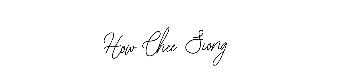 Use a signature maker to create a handwritten signature online. With this signature software, you can design (Bearetta-2O07w) your own signature for name How Chee Siong. How Chee Siong signature style 12 images and pictures png