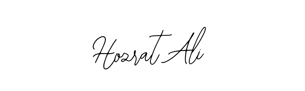 Use a signature maker to create a handwritten signature online. With this signature software, you can design (Bearetta-2O07w) your own signature for name Hozrat Ali. Hozrat Ali signature style 12 images and pictures png