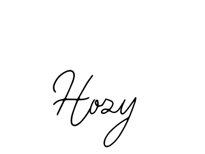 You should practise on your own different ways (Bearetta-2O07w) to write your name (Hozy) in signature. don't let someone else do it for you. Hozy signature style 12 images and pictures png