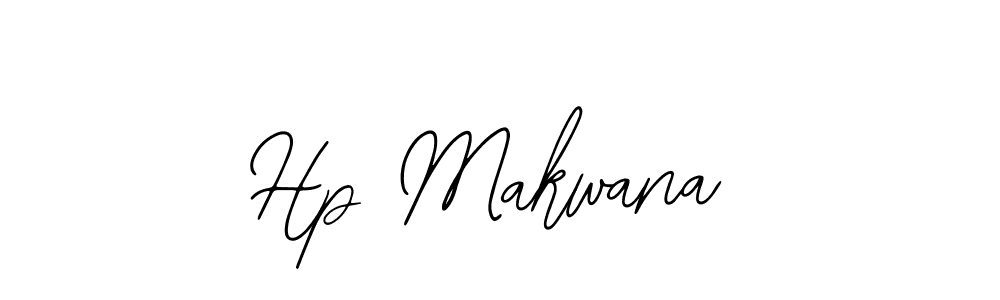 Design your own signature with our free online signature maker. With this signature software, you can create a handwritten (Bearetta-2O07w) signature for name Hp Makwana. Hp Makwana signature style 12 images and pictures png