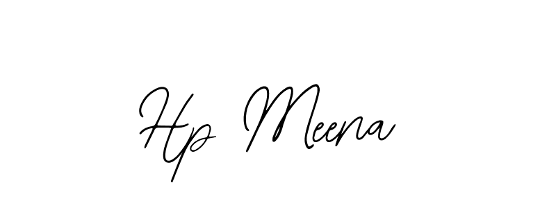 You should practise on your own different ways (Bearetta-2O07w) to write your name (Hp Meena) in signature. don't let someone else do it for you. Hp Meena signature style 12 images and pictures png