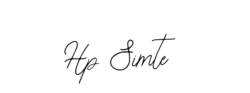 You should practise on your own different ways (Bearetta-2O07w) to write your name (Hp Simte) in signature. don't let someone else do it for you. Hp Simte signature style 12 images and pictures png