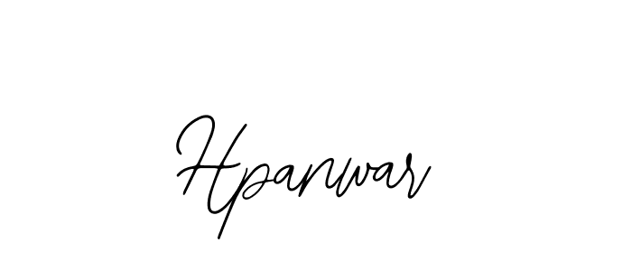 How to make Hpanwar signature? Bearetta-2O07w is a professional autograph style. Create handwritten signature for Hpanwar name. Hpanwar signature style 12 images and pictures png