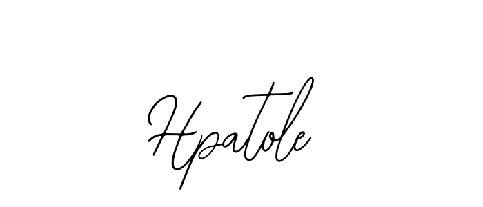 It looks lik you need a new signature style for name Hpatole. Design unique handwritten (Bearetta-2O07w) signature with our free signature maker in just a few clicks. Hpatole signature style 12 images and pictures png