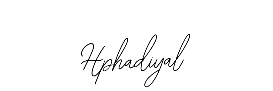 Make a beautiful signature design for name Hphadiyal. Use this online signature maker to create a handwritten signature for free. Hphadiyal signature style 12 images and pictures png