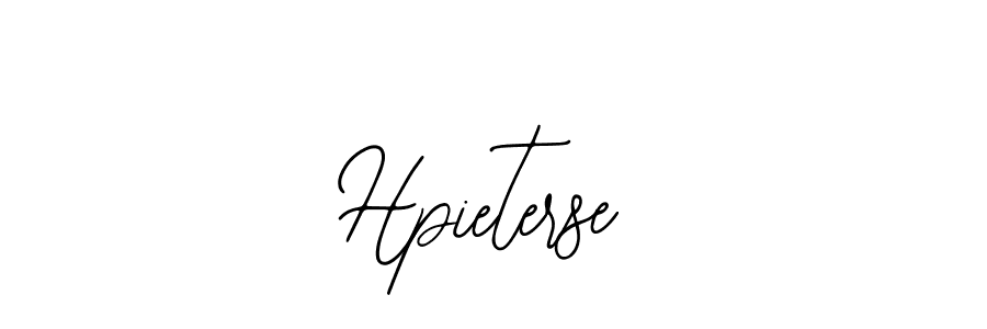 You should practise on your own different ways (Bearetta-2O07w) to write your name (Hpieterse) in signature. don't let someone else do it for you. Hpieterse signature style 12 images and pictures png