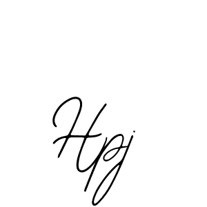 How to Draw Hpj signature style? Bearetta-2O07w is a latest design signature styles for name Hpj. Hpj signature style 12 images and pictures png