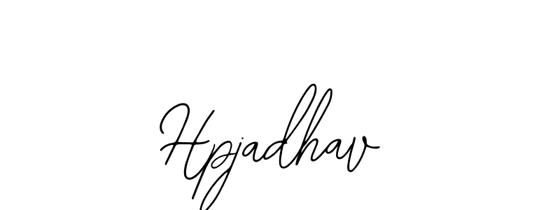 Make a beautiful signature design for name Hpjadhav. With this signature (Bearetta-2O07w) style, you can create a handwritten signature for free. Hpjadhav signature style 12 images and pictures png