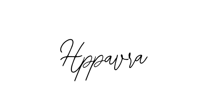 How to make Hppavra signature? Bearetta-2O07w is a professional autograph style. Create handwritten signature for Hppavra name. Hppavra signature style 12 images and pictures png