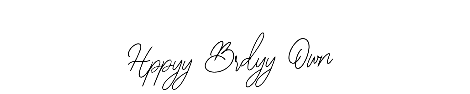 How to make Hppyy Brdyy Own signature? Bearetta-2O07w is a professional autograph style. Create handwritten signature for Hppyy Brdyy Own name. Hppyy Brdyy Own signature style 12 images and pictures png
