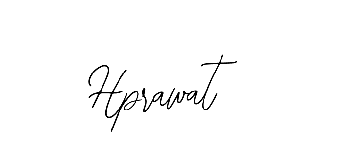 Design your own signature with our free online signature maker. With this signature software, you can create a handwritten (Bearetta-2O07w) signature for name Hprawat. Hprawat signature style 12 images and pictures png