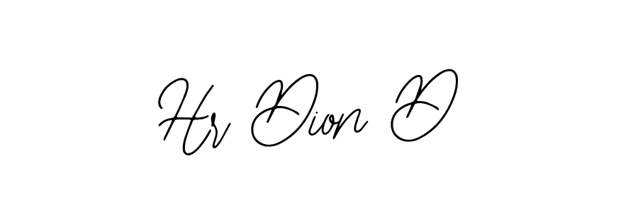 Use a signature maker to create a handwritten signature online. With this signature software, you can design (Bearetta-2O07w) your own signature for name Hr Dion D. Hr Dion D signature style 12 images and pictures png