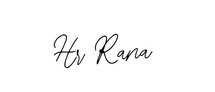 Bearetta-2O07w is a professional signature style that is perfect for those who want to add a touch of class to their signature. It is also a great choice for those who want to make their signature more unique. Get Hr Rana name to fancy signature for free. Hr Rana signature style 12 images and pictures png