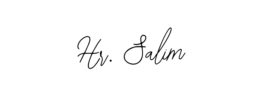 It looks lik you need a new signature style for name Hr. Salim. Design unique handwritten (Bearetta-2O07w) signature with our free signature maker in just a few clicks. Hr. Salim signature style 12 images and pictures png