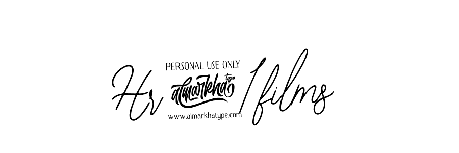 You should practise on your own different ways (Bearetta-2O07w) to write your name (Hr71films) in signature. don't let someone else do it for you. Hr71films signature style 12 images and pictures png