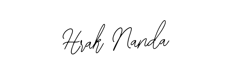 Create a beautiful signature design for name Hrak Nanda. With this signature (Bearetta-2O07w) fonts, you can make a handwritten signature for free. Hrak Nanda signature style 12 images and pictures png