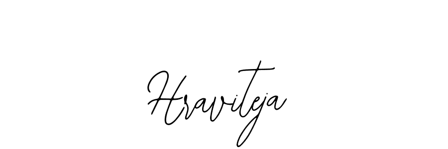 Make a beautiful signature design for name Hraviteja. Use this online signature maker to create a handwritten signature for free. Hraviteja signature style 12 images and pictures png