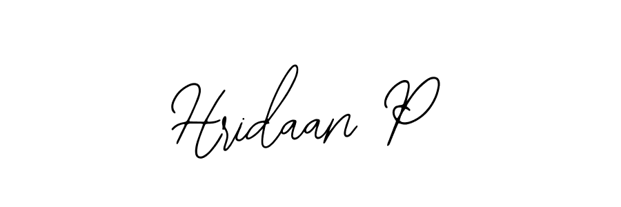 Make a beautiful signature design for name Hridaan P. Use this online signature maker to create a handwritten signature for free. Hridaan P signature style 12 images and pictures png