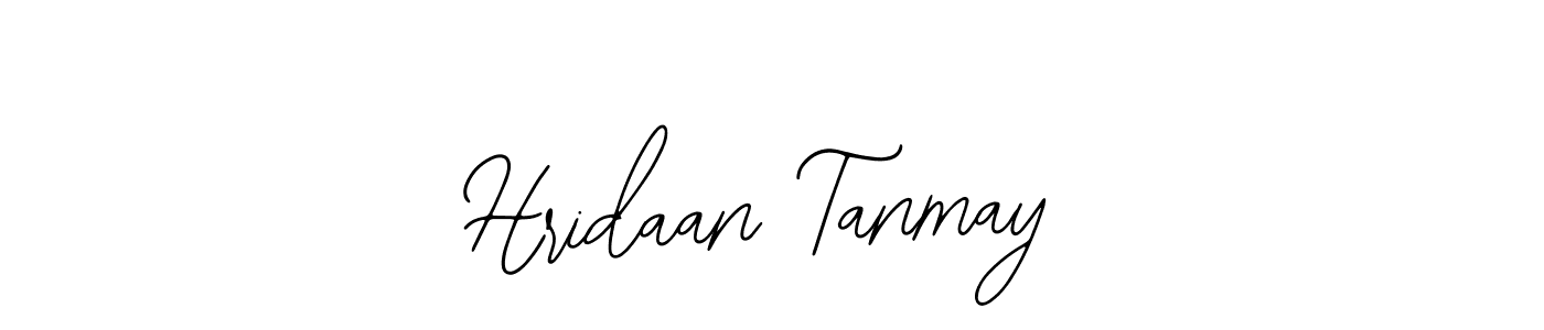 How to make Hridaan Tanmay signature? Bearetta-2O07w is a professional autograph style. Create handwritten signature for Hridaan Tanmay name. Hridaan Tanmay signature style 12 images and pictures png