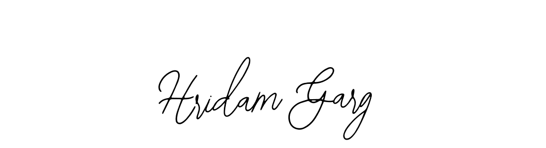 How to Draw Hridam Garg signature style? Bearetta-2O07w is a latest design signature styles for name Hridam Garg. Hridam Garg signature style 12 images and pictures png
