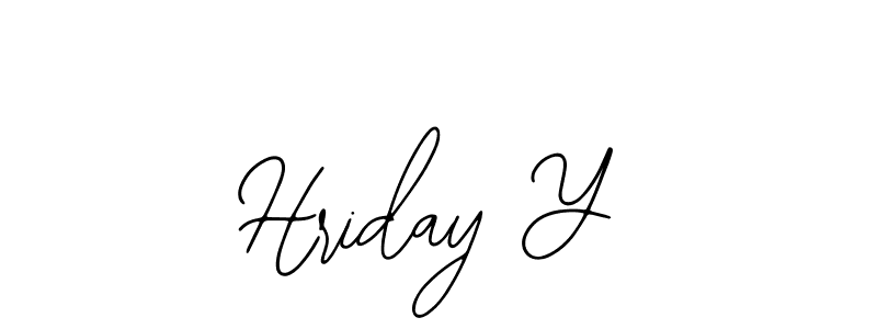 Bearetta-2O07w is a professional signature style that is perfect for those who want to add a touch of class to their signature. It is also a great choice for those who want to make their signature more unique. Get Hriday Y name to fancy signature for free. Hriday Y signature style 12 images and pictures png