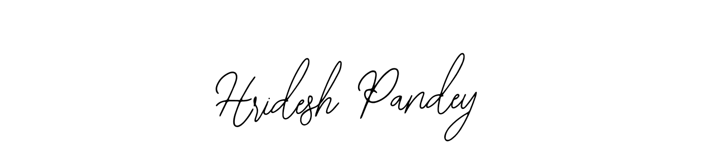 Design your own signature with our free online signature maker. With this signature software, you can create a handwritten (Bearetta-2O07w) signature for name Hridesh Pandey. Hridesh Pandey signature style 12 images and pictures png