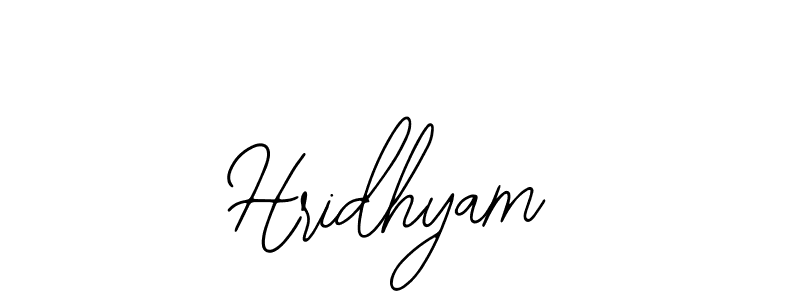 How to Draw Hridhyam signature style? Bearetta-2O07w is a latest design signature styles for name Hridhyam. Hridhyam signature style 12 images and pictures png