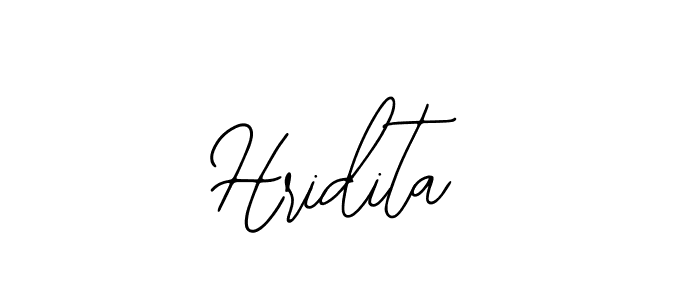 How to make Hridita signature? Bearetta-2O07w is a professional autograph style. Create handwritten signature for Hridita name. Hridita signature style 12 images and pictures png
