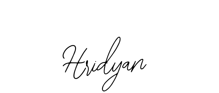Hridyan stylish signature style. Best Handwritten Sign (Bearetta-2O07w) for my name. Handwritten Signature Collection Ideas for my name Hridyan. Hridyan signature style 12 images and pictures png