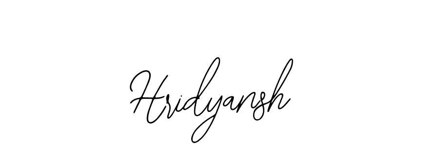 You can use this online signature creator to create a handwritten signature for the name Hridyansh. This is the best online autograph maker. Hridyansh signature style 12 images and pictures png