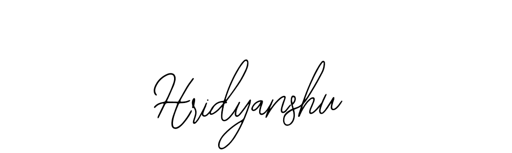 Hridyanshu stylish signature style. Best Handwritten Sign (Bearetta-2O07w) for my name. Handwritten Signature Collection Ideas for my name Hridyanshu. Hridyanshu signature style 12 images and pictures png