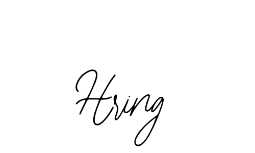 How to make Hring signature? Bearetta-2O07w is a professional autograph style. Create handwritten signature for Hring name. Hring signature style 12 images and pictures png