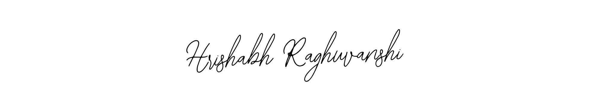 Create a beautiful signature design for name Hrishabh Raghuvanshi. With this signature (Bearetta-2O07w) fonts, you can make a handwritten signature for free. Hrishabh Raghuvanshi signature style 12 images and pictures png