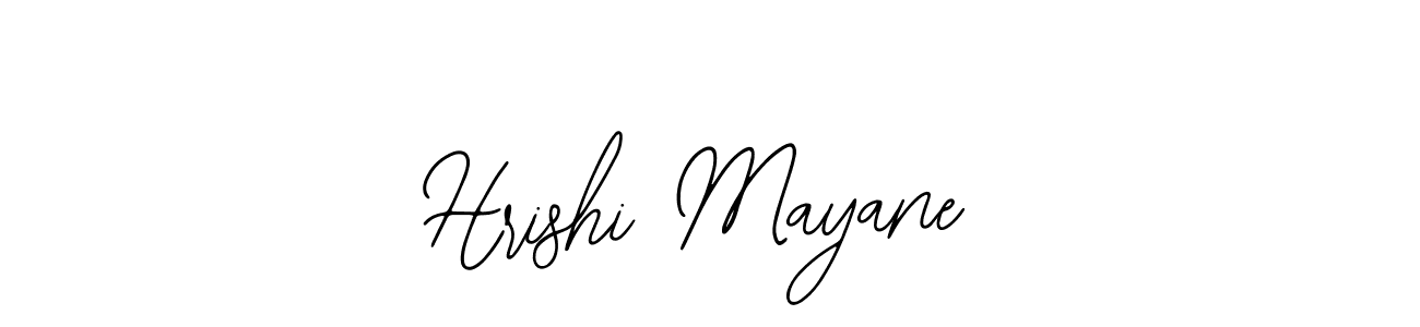 Make a beautiful signature design for name Hrishi Mayane. With this signature (Bearetta-2O07w) style, you can create a handwritten signature for free. Hrishi Mayane signature style 12 images and pictures png