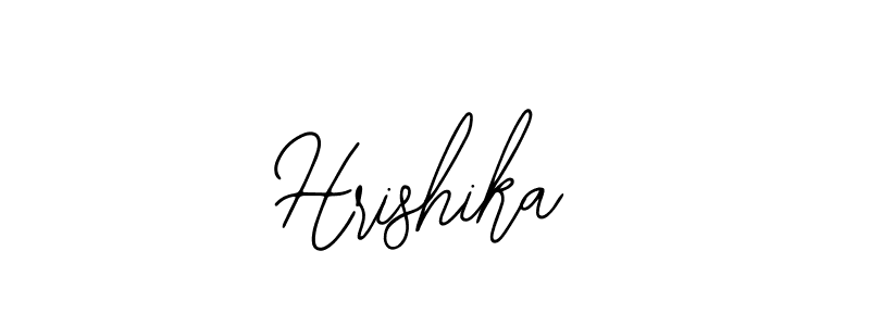 Use a signature maker to create a handwritten signature online. With this signature software, you can design (Bearetta-2O07w) your own signature for name Hrishika. Hrishika signature style 12 images and pictures png