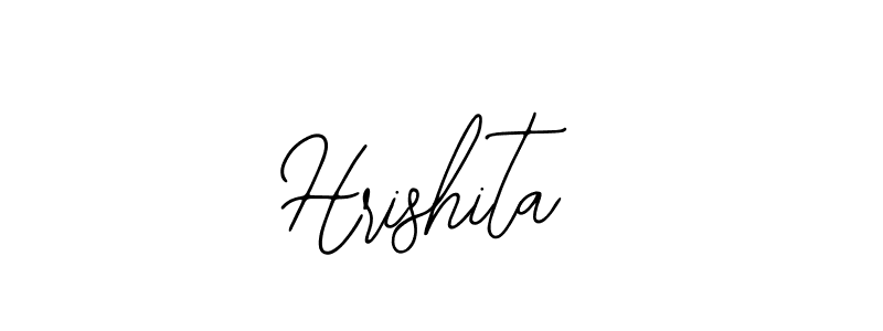 You should practise on your own different ways (Bearetta-2O07w) to write your name (Hrishita) in signature. don't let someone else do it for you. Hrishita signature style 12 images and pictures png
