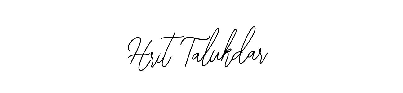 Make a beautiful signature design for name Hrit Talukdar. With this signature (Bearetta-2O07w) style, you can create a handwritten signature for free. Hrit Talukdar signature style 12 images and pictures png