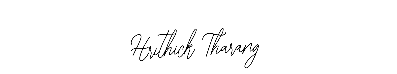 How to make Hrithick Tharang signature? Bearetta-2O07w is a professional autograph style. Create handwritten signature for Hrithick Tharang name. Hrithick Tharang signature style 12 images and pictures png