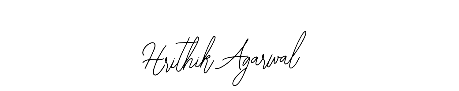 Create a beautiful signature design for name Hrithik Agarwal. With this signature (Bearetta-2O07w) fonts, you can make a handwritten signature for free. Hrithik Agarwal signature style 12 images and pictures png